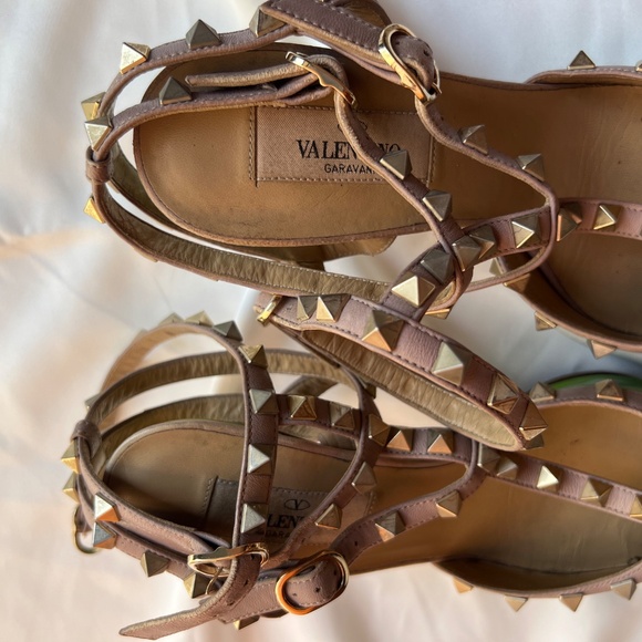 Authentic Valentino Garavani studded heels Green - Picture 7 of 14